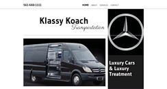 Desktop Screenshot of klassykoach.com